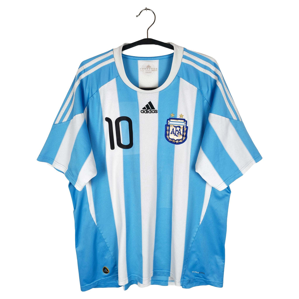 2010-11 Argentina Home Shirt Messi #10