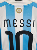 2010-11 Argentina Home Shirt Messi #10