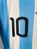 2010-11 Argentina Home Shirt Messi #10