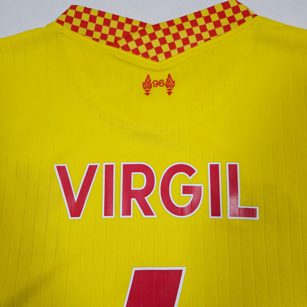 Liverpool Third Shirt 2021-22 – Virgil #4 – M