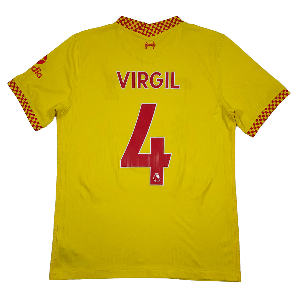 Liverpool Third Shirt 2021-22 – Virgil #4 – M