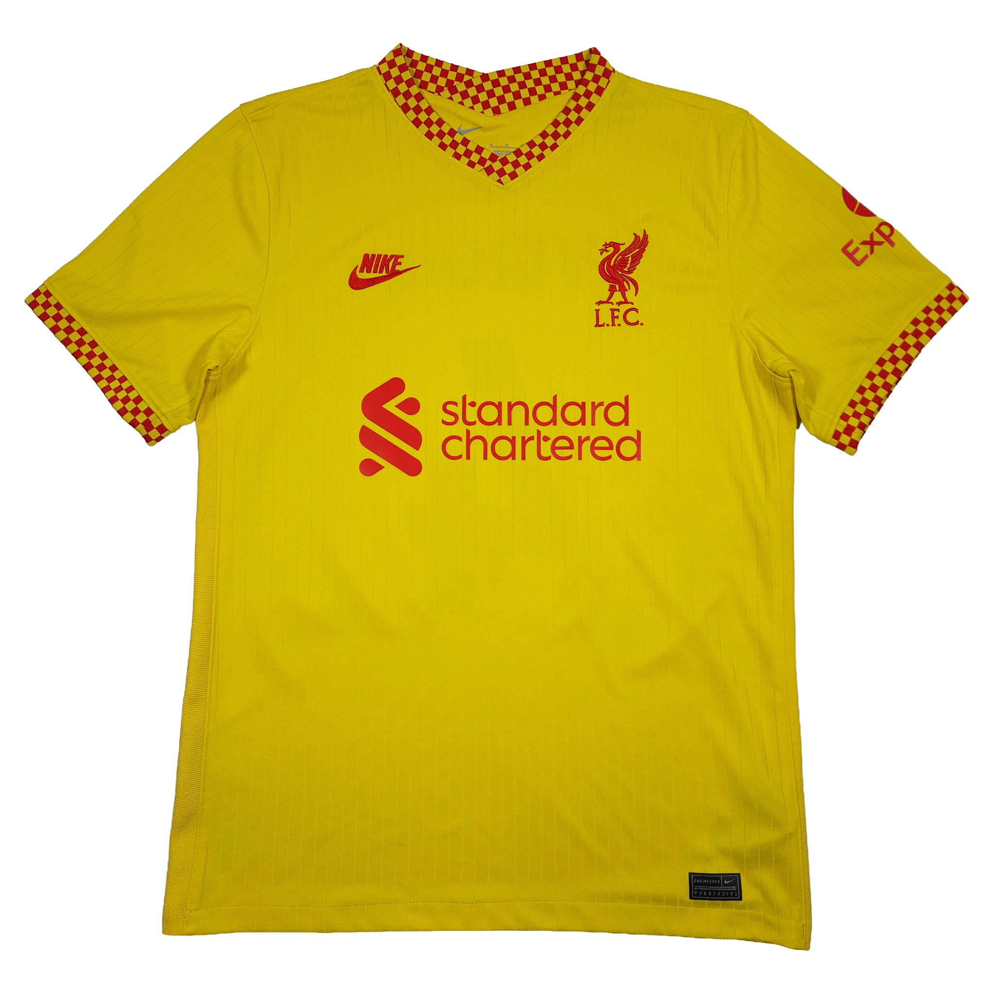 Liverpool Third Shirt 2021-22 – Virgil #4 – M
