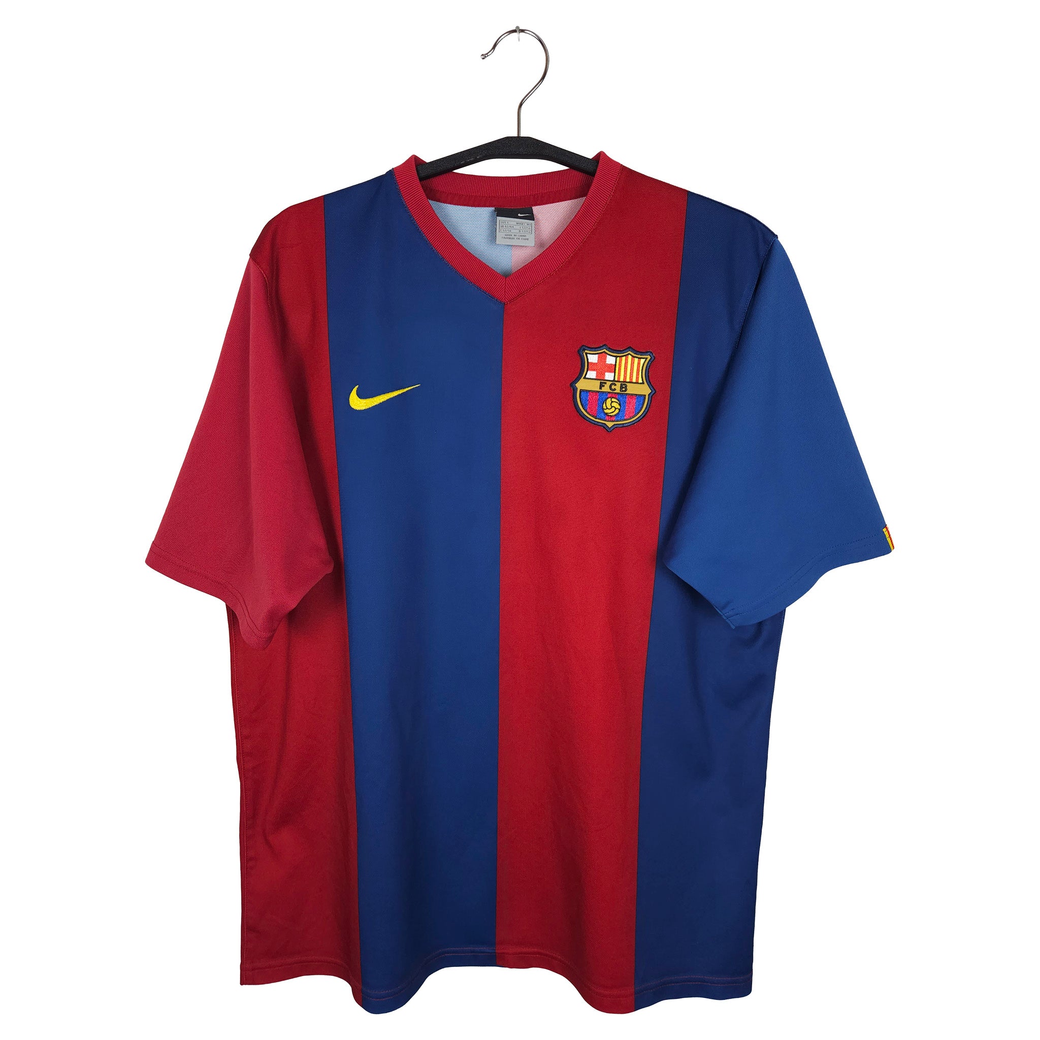 Barcelona 2006-07 Home Football Shirt | Ronaldinho