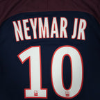 2017-18 Paris Saint-Germain Home Shirt Neymar Jr. #10 - detailed view
