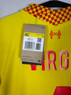 2021-22 Liverpool Third Shirt Virgil #4 (Pro) - detailed view