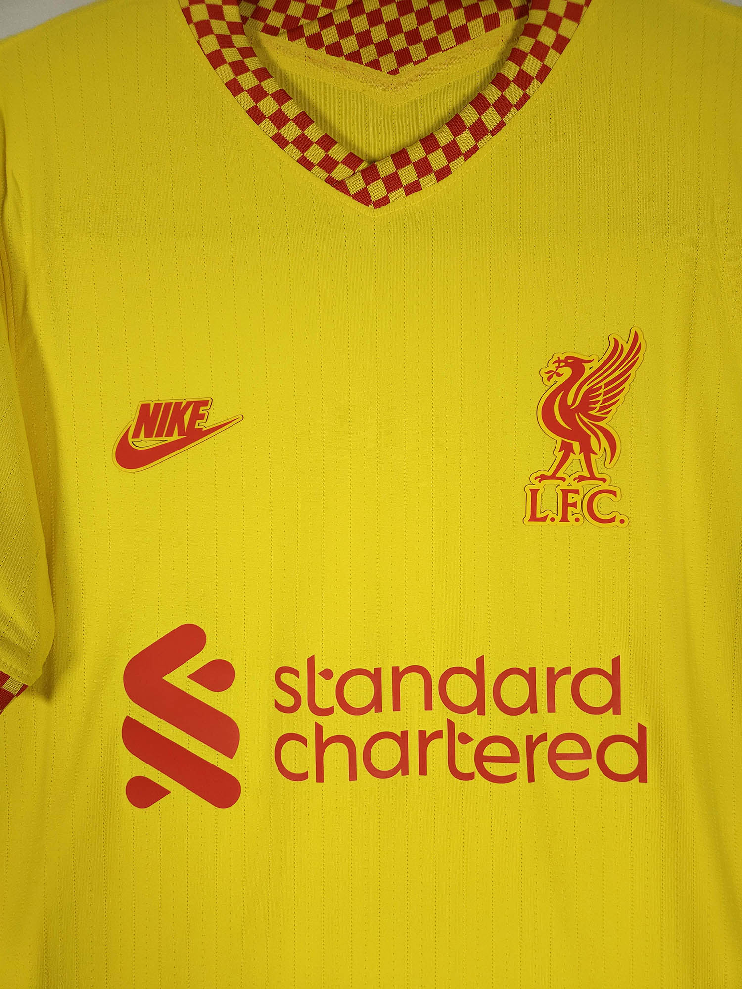 2021-22 Liverpool Authentic Third Shirt Virgil #4