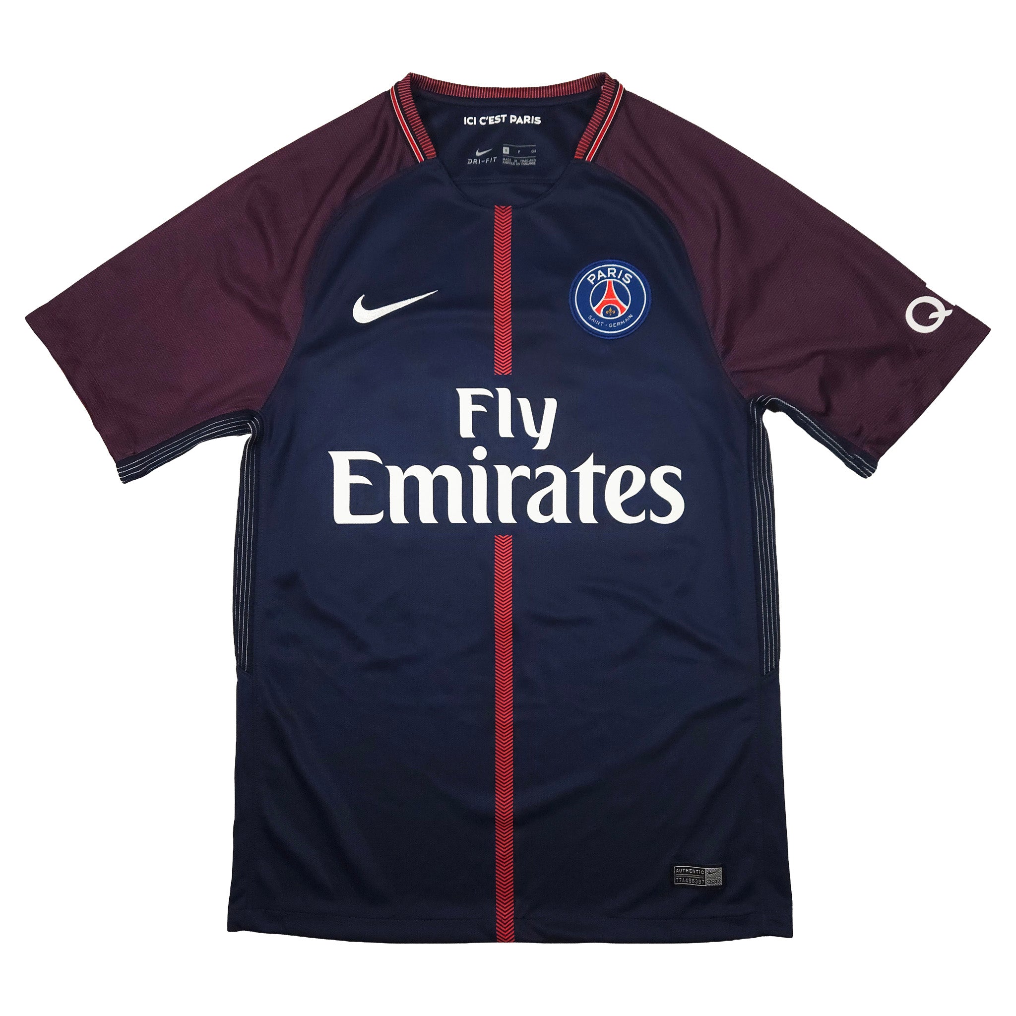 Paris Saint-Germain Home Shirt 2017-18 – Mbappé #29 – S