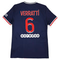Paris Saint-Germain Home Shirt 2020-21 – Authentic – Verratti #6 – S