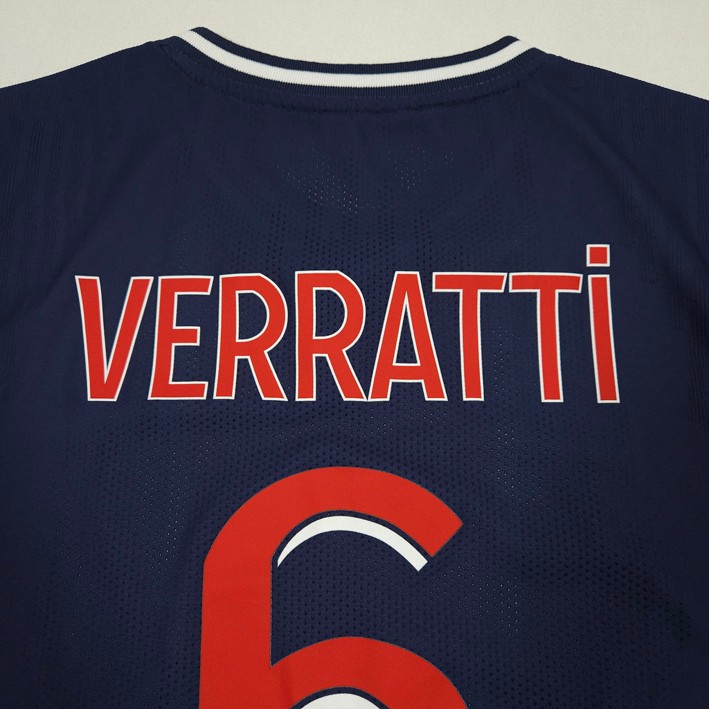 Paris Saint-Germain Home Shirt 2020-21 – Authentic – Verratti #6 – S