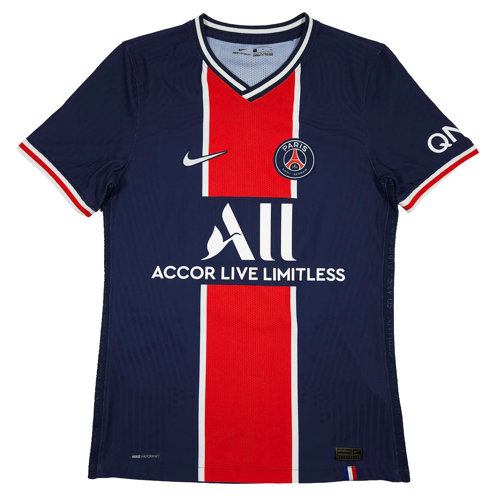 Paris Saint-Germain Home Shirt 2020-21 – Authentic – Verratti #6 – S