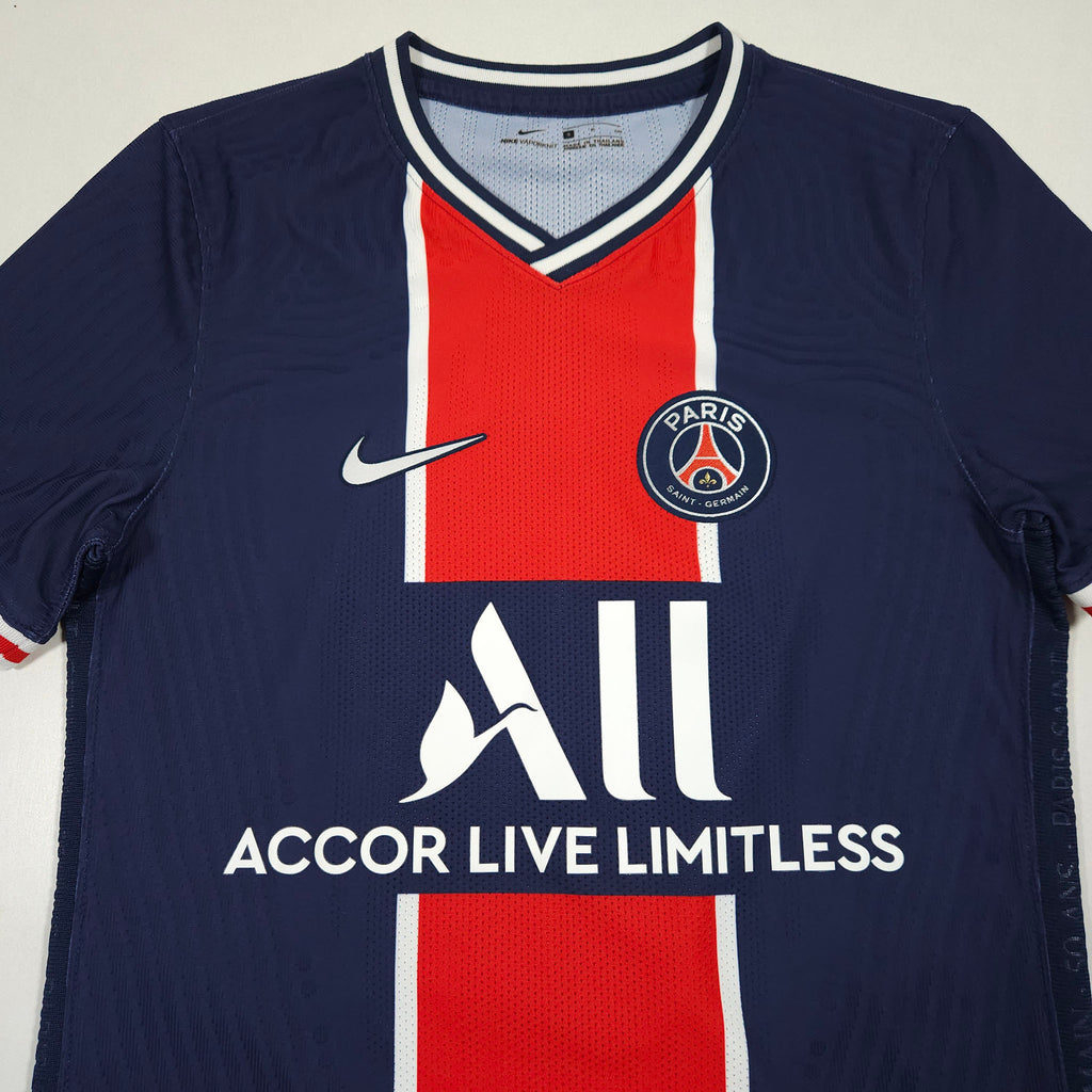 Paris Saint-Germain Home Shirt 2020-21 – Authentic – Verratti #6 – S