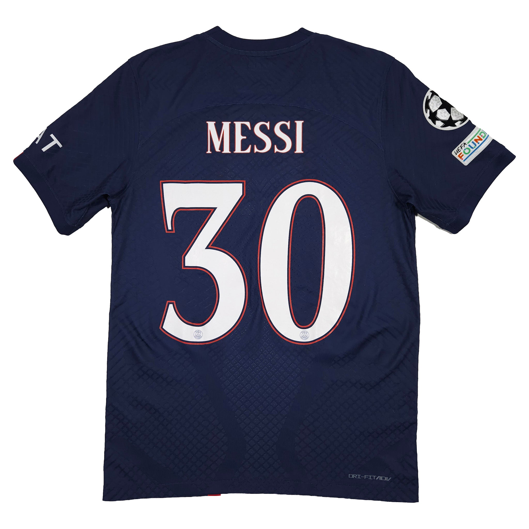 Paris Saint-Germain Home Shirt 2022-23 – Authentic – Messi #30 – S