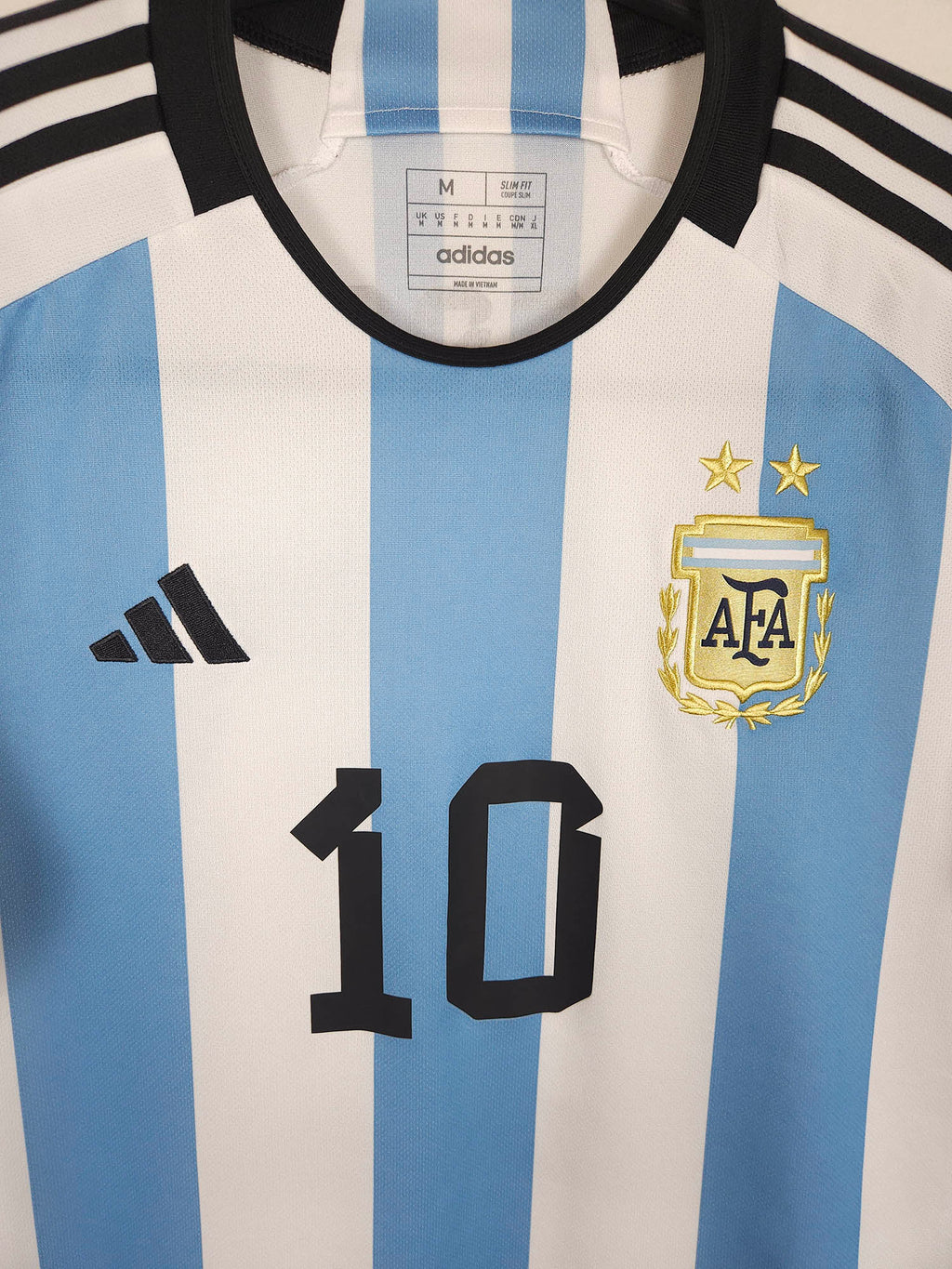 2022-23 Argentina Home Shirt Messi #10