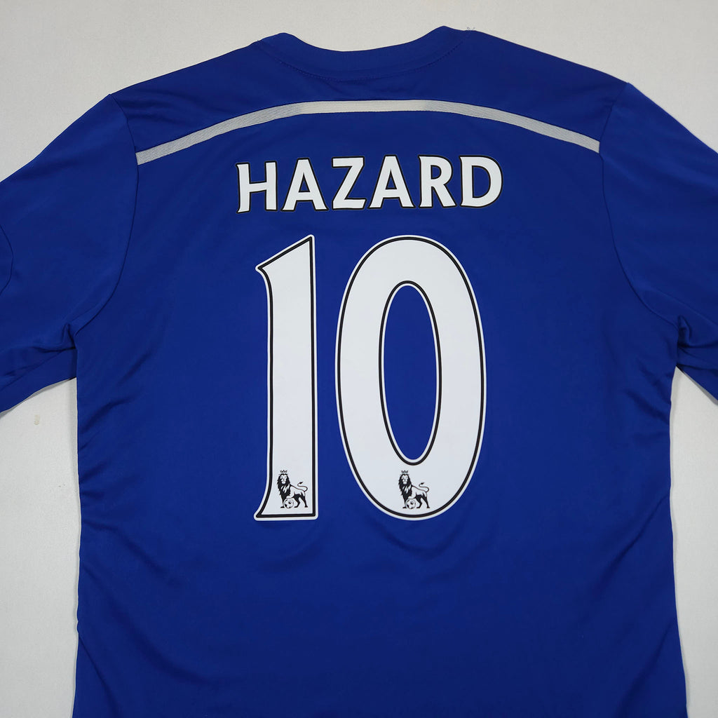 Chelsea Home Shirt 2014-15 – Hazard #10 – M