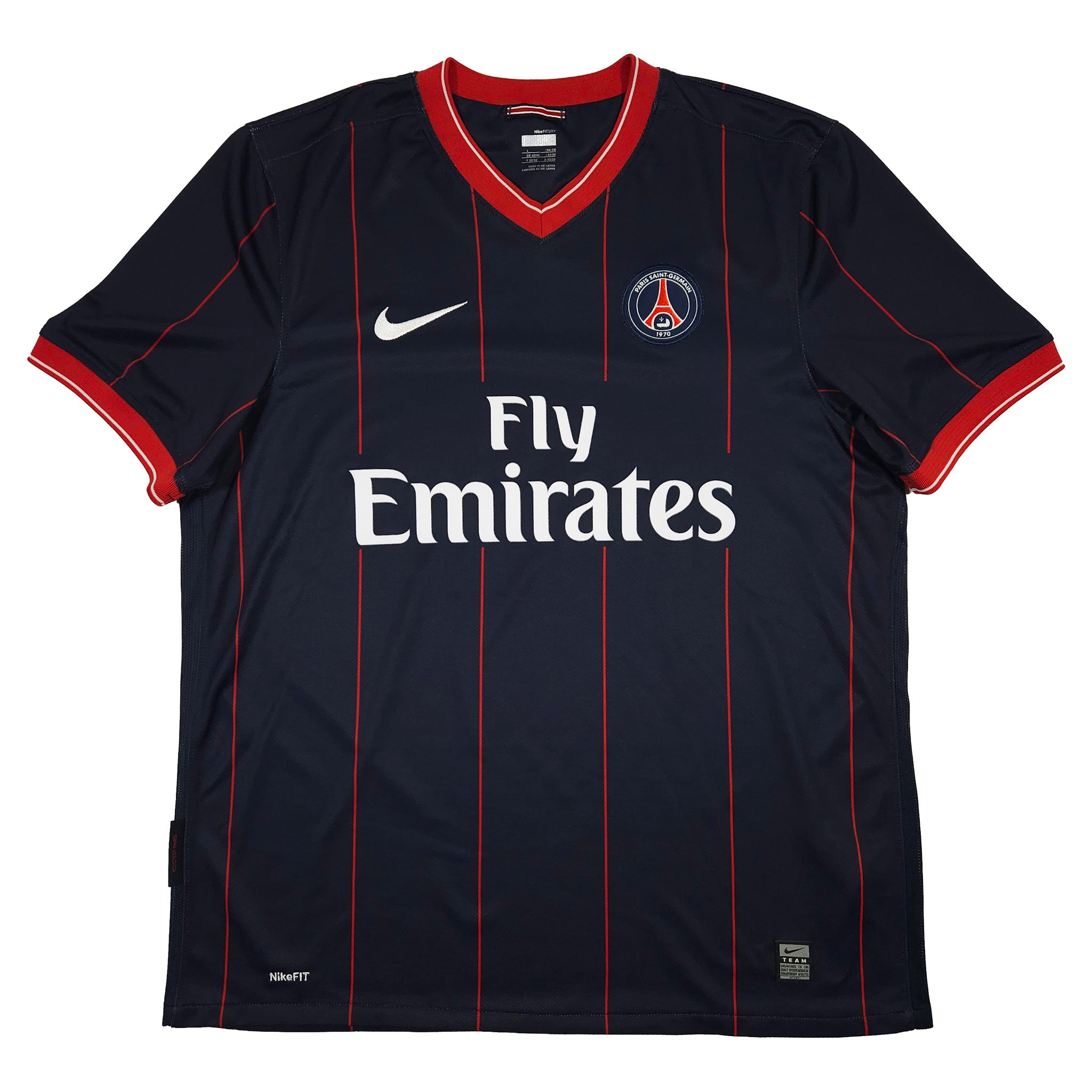 Paris Saint-Germain Home Shirt 2009-10 – L