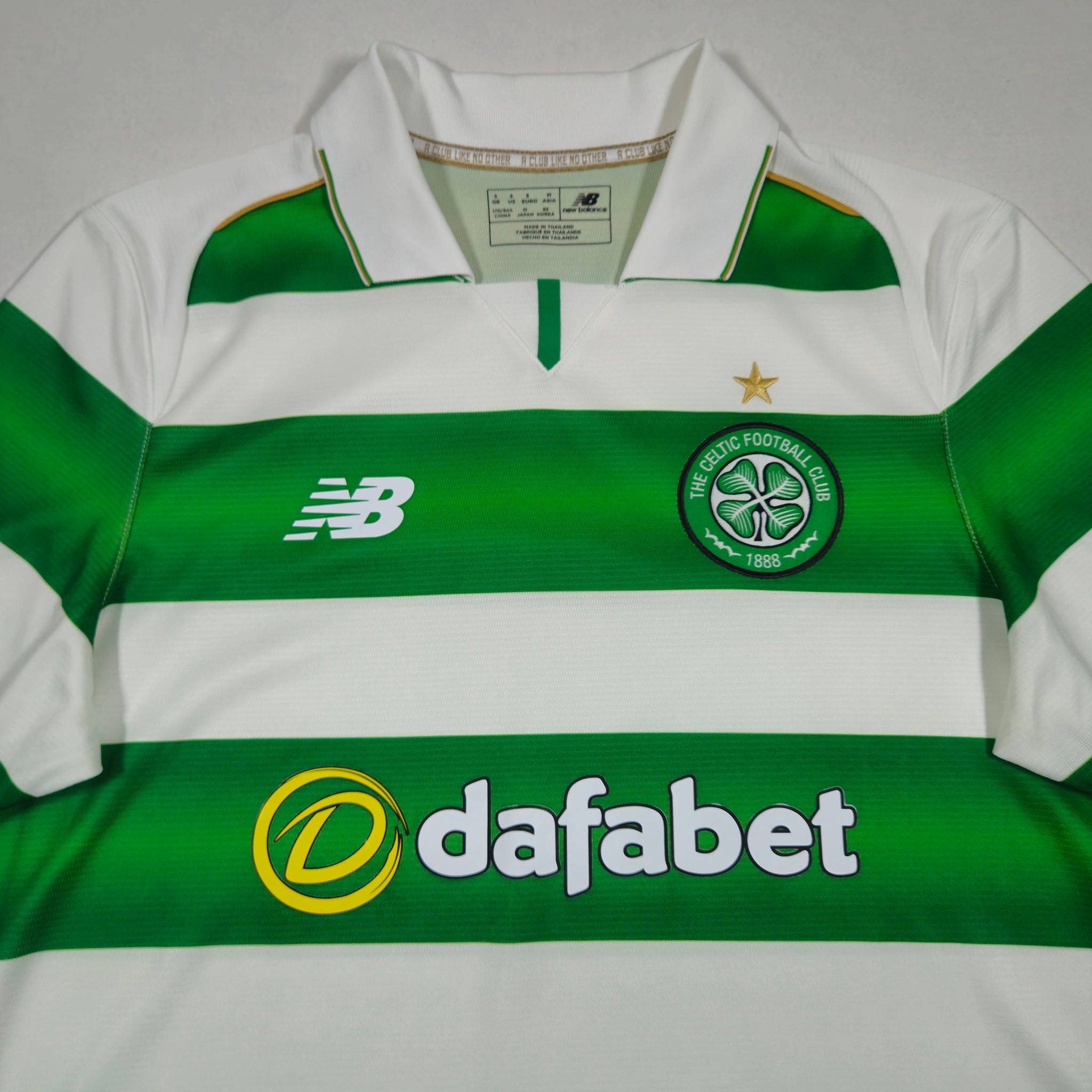 Celtic Home Shirt 2016-17 – S