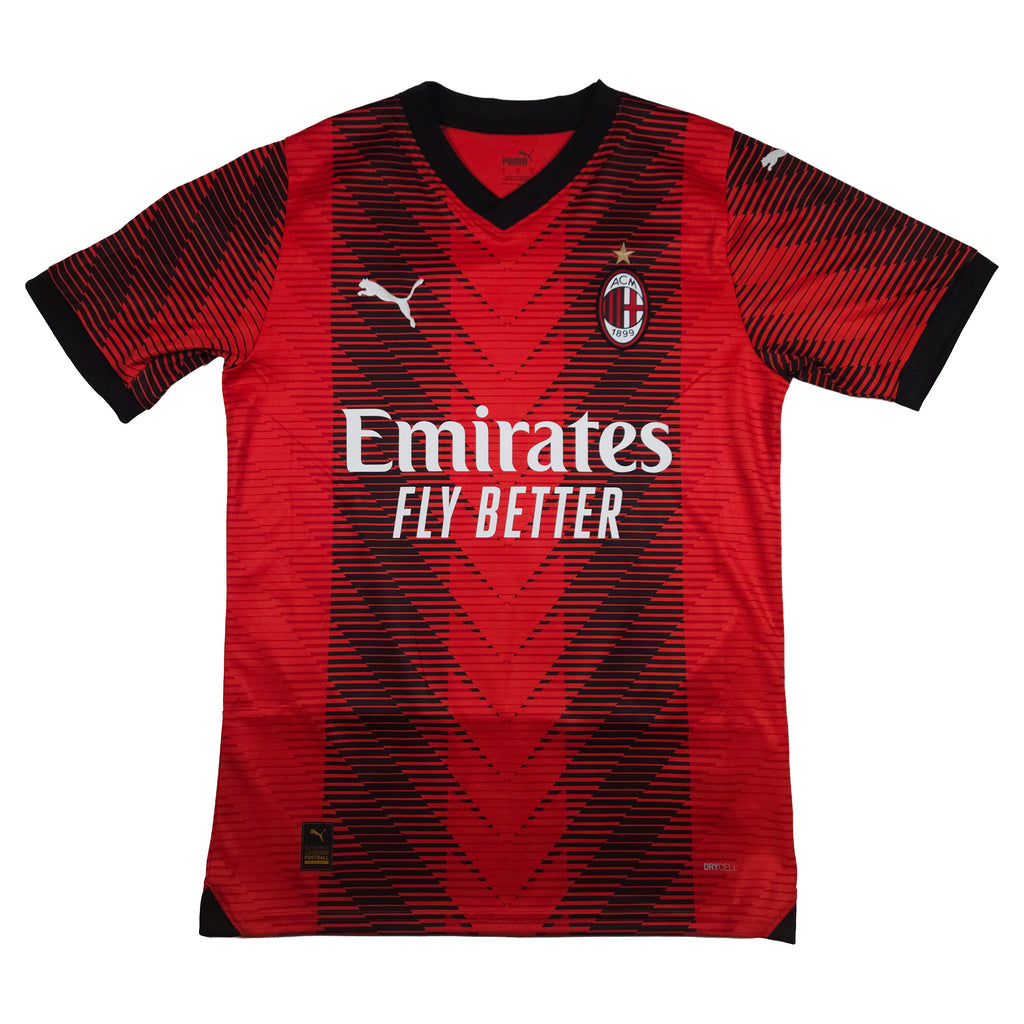 2023-24 AC Milan Home Shirt Giroud #9 - front view
