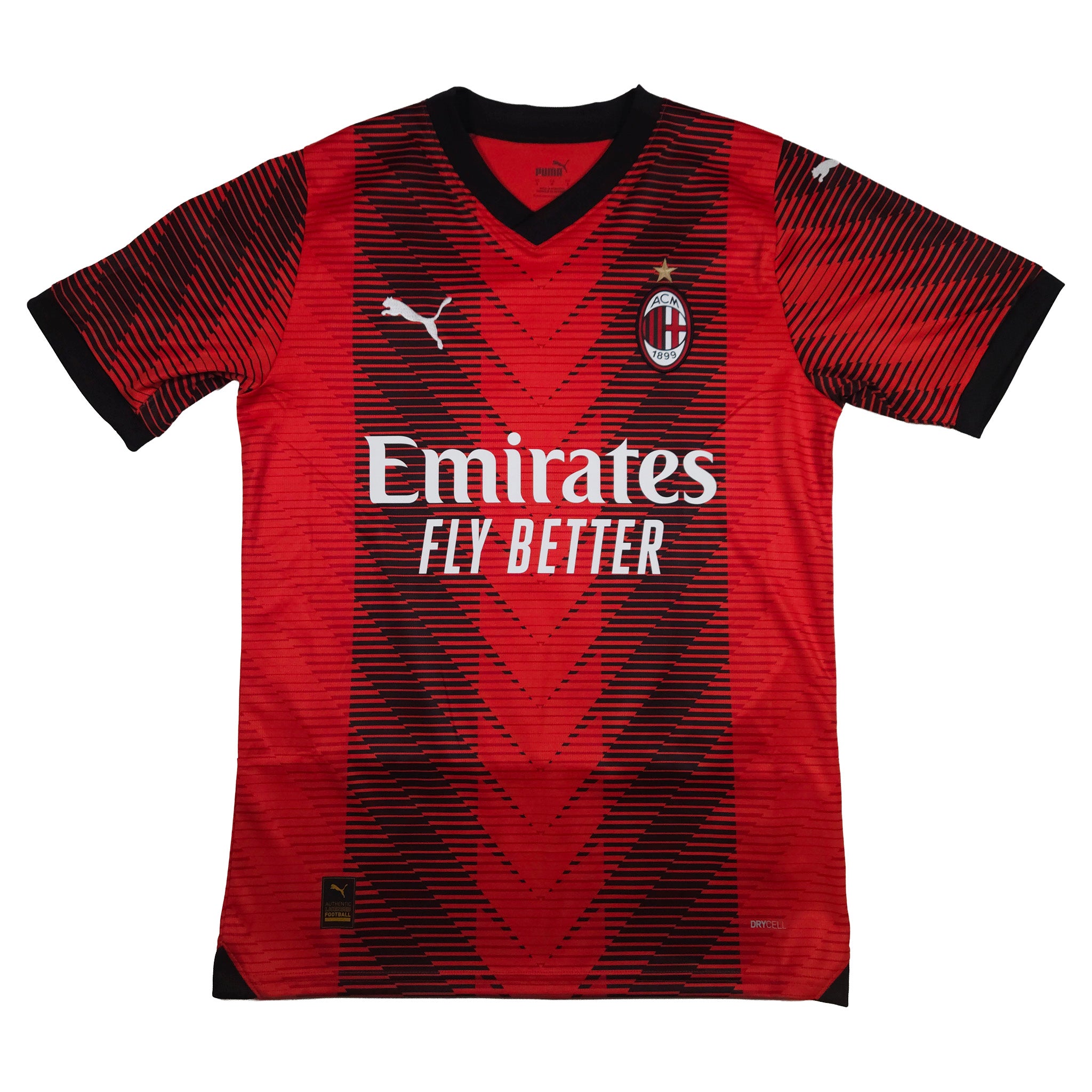 2023-24 AC Milan Home Shirt Giroud #9 - front view