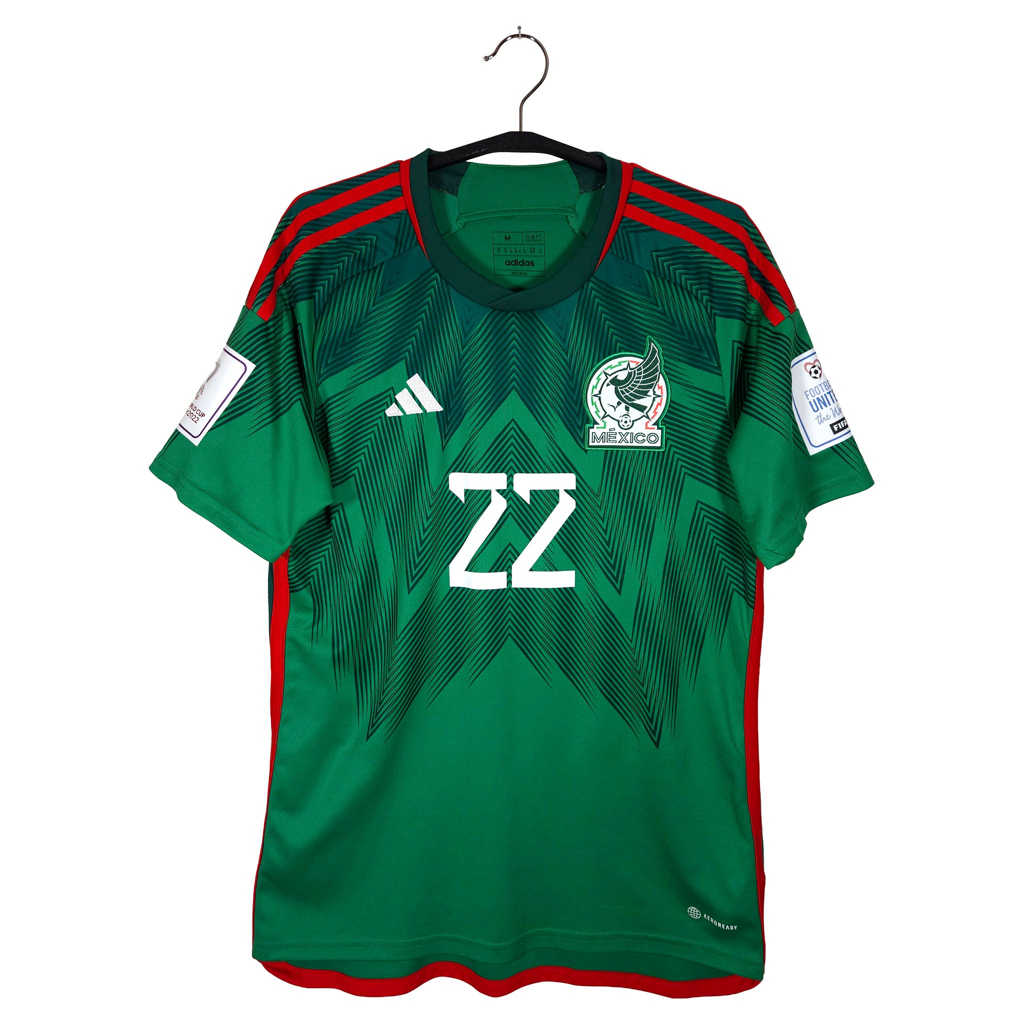 2022-23 Mexico Home Shirt Lozano #22