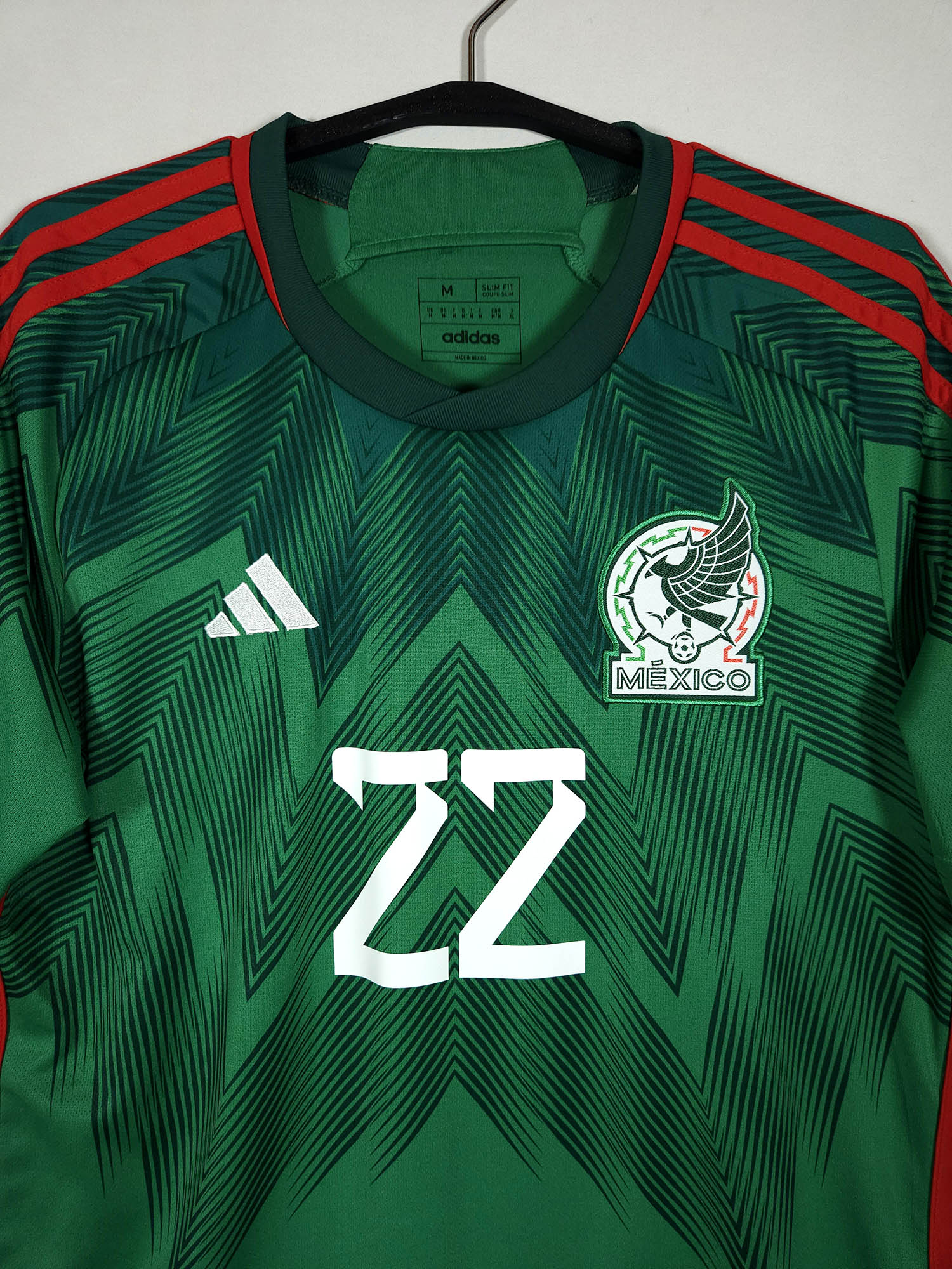 2022-23 Mexico Home Shirt Lozano #22