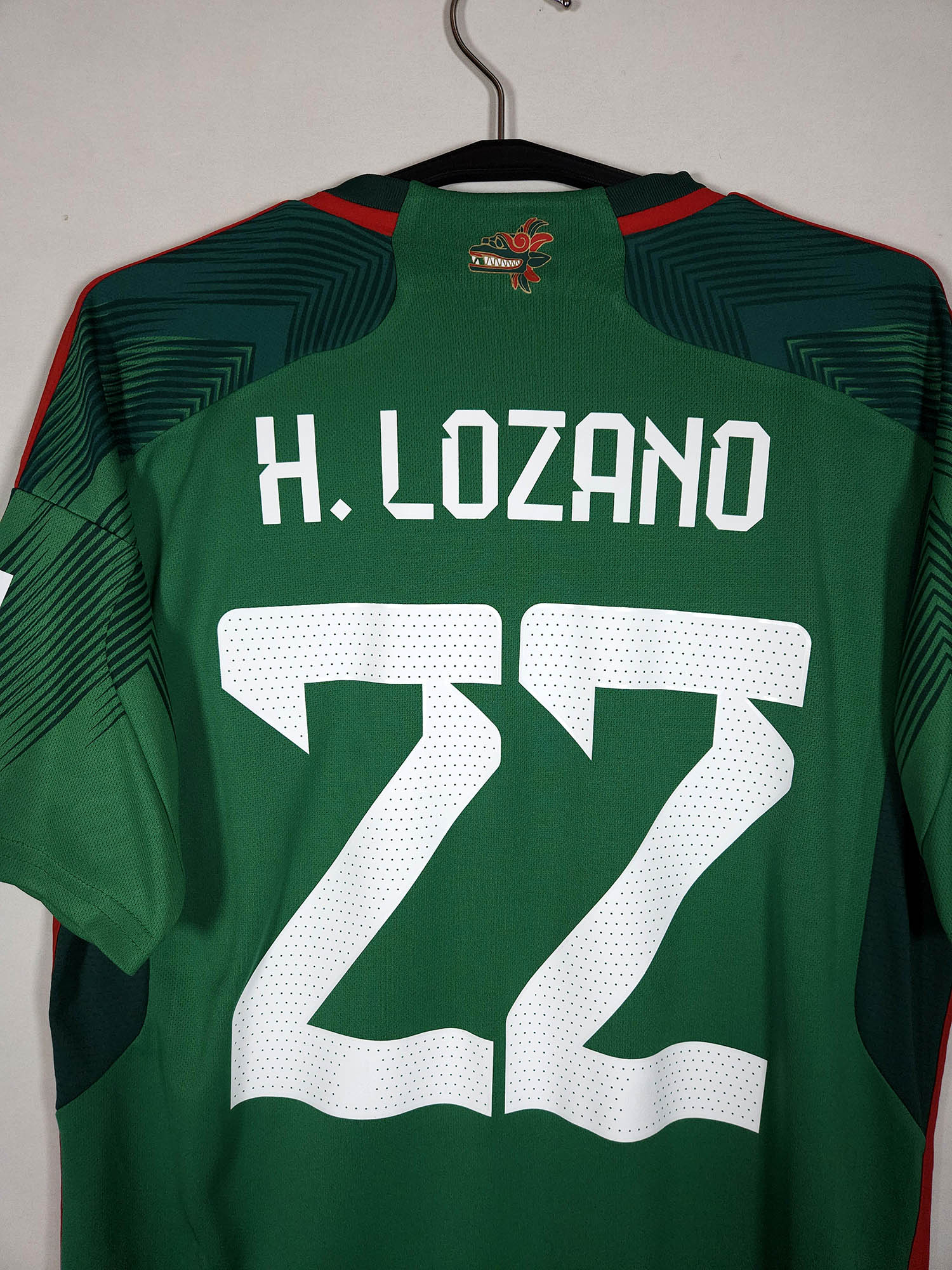 2022-23 Mexico Home Shirt Lozano #22