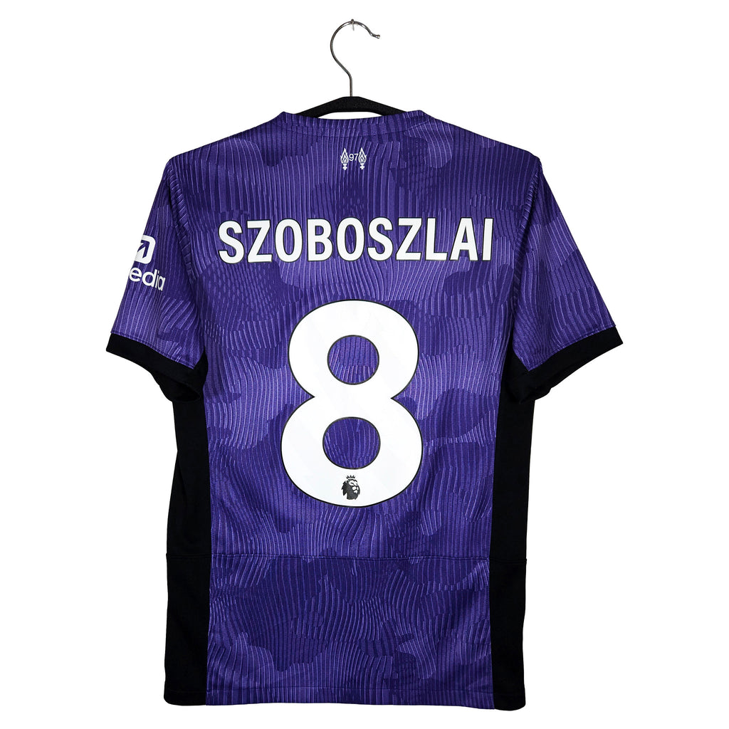 2023-24 Liverpool Third Shirt Szoboszlai #8 - back view