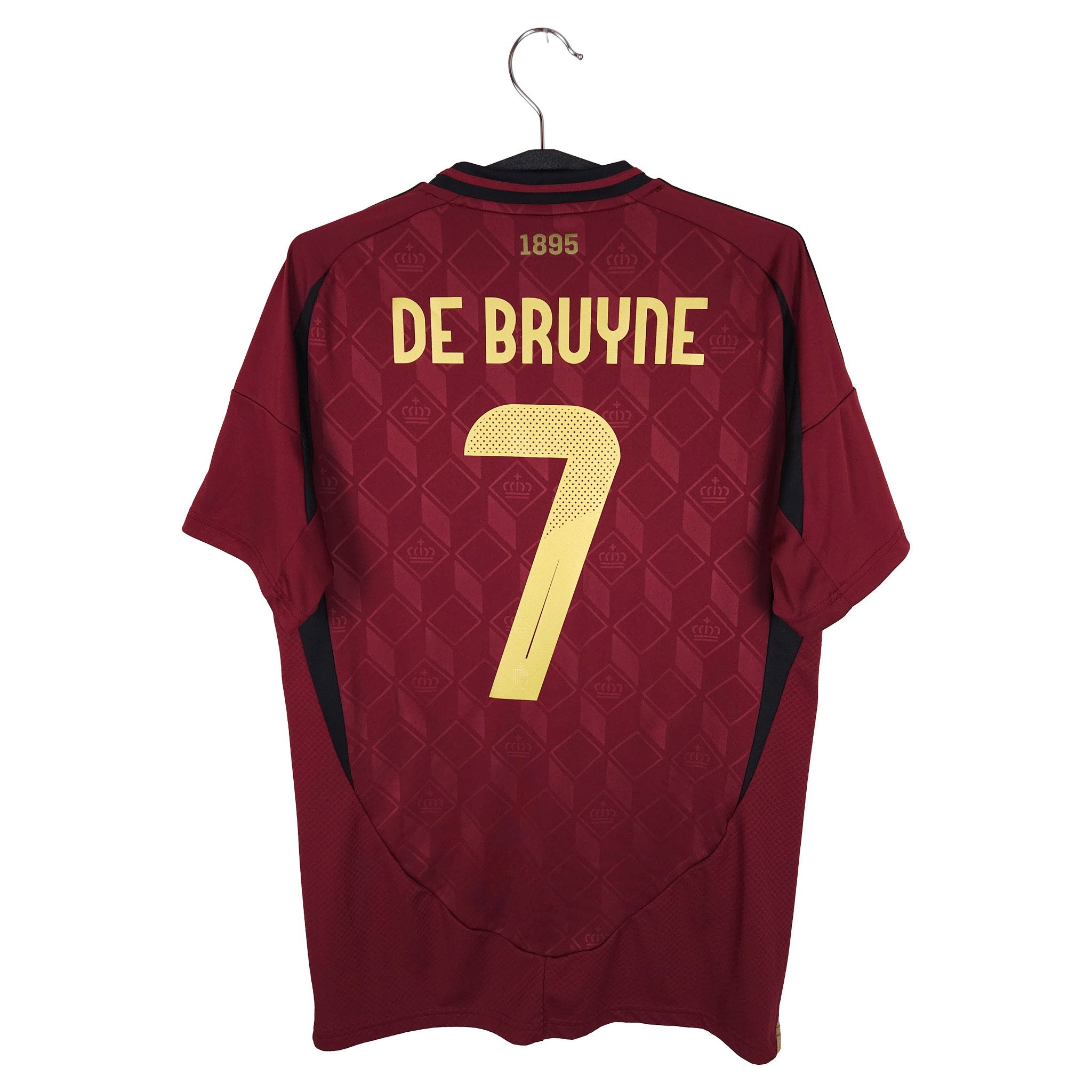  ベルギー代表 ユニフォーム DE BRUYNE 7 Belgium 2024-25 Home Shirt De Bruyne #7 | Size S