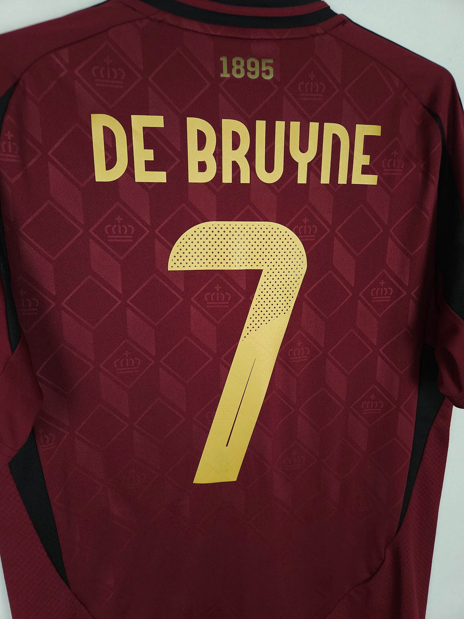 Belgium 2024-25 Home Shirt De Bruyne #7 | Size S