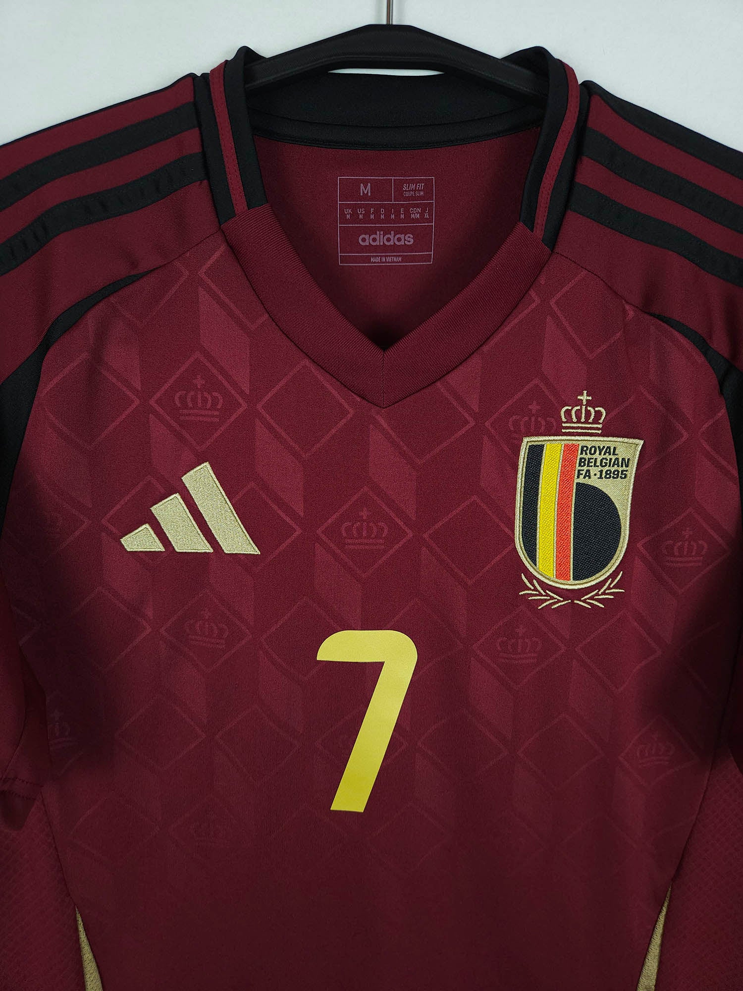 2024-25 Belgium Home Shirt De Bruyne #7