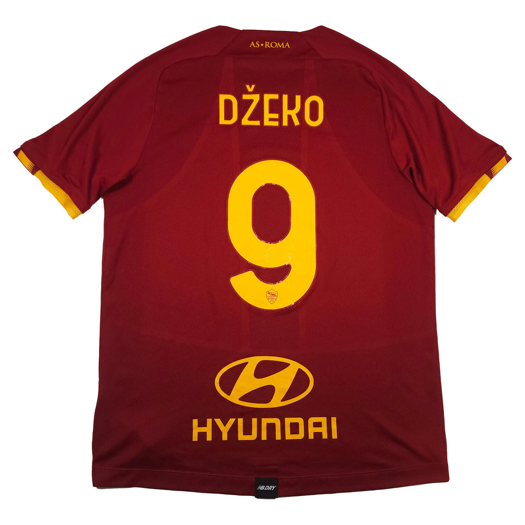 AS Roma Home Shirt 2021-22 – Džeko #9 – L