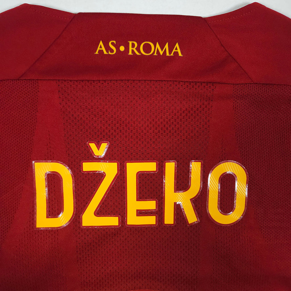 AS Roma Home Shirt 2021-22 – Džeko #9 – L