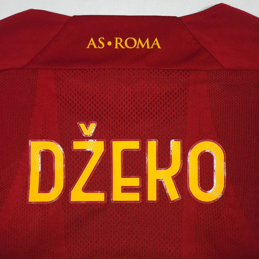 AS Roma Home Shirt 2021-22 – Džeko #9 – L
