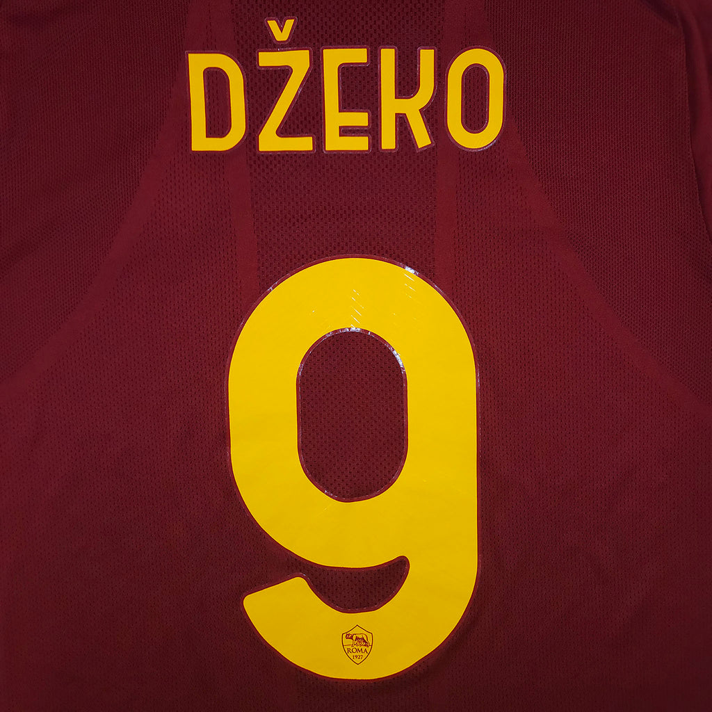 AS Roma Home Shirt 2021-22 – Džeko #9 – L