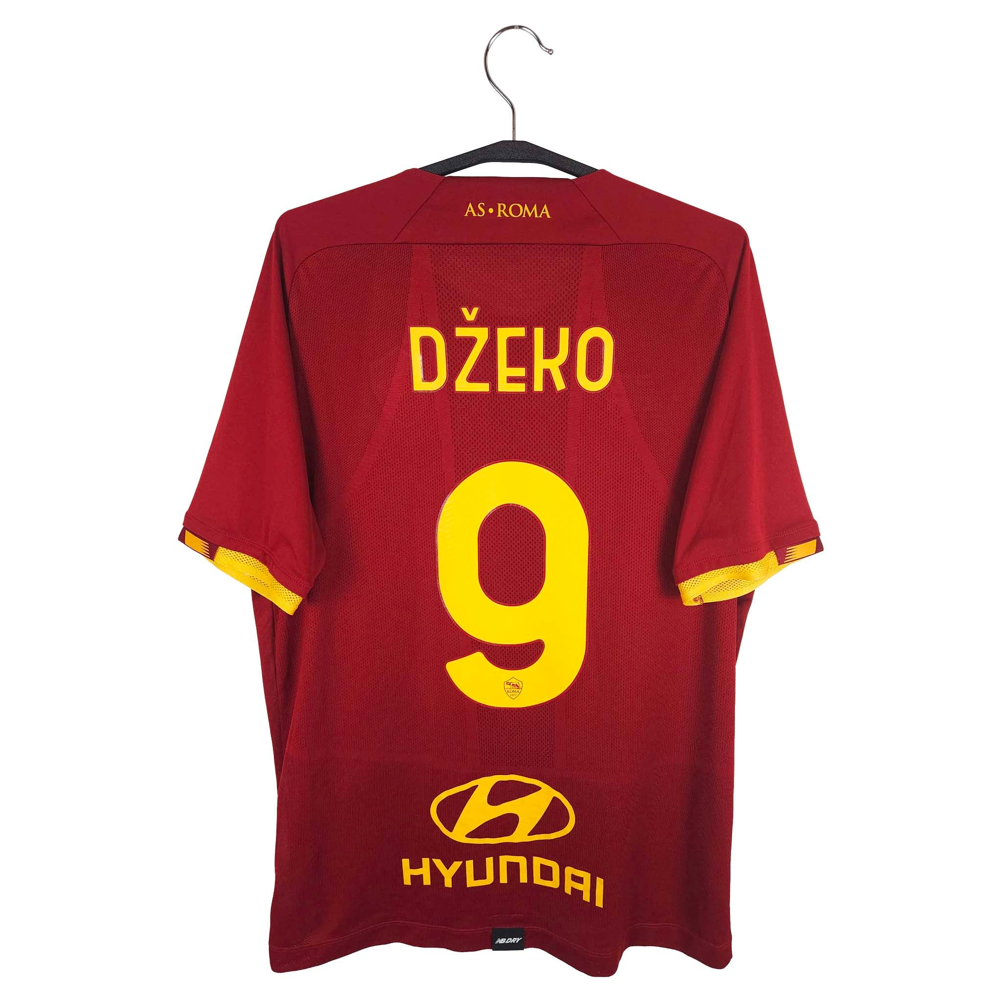 2021-22 AS Roma Home Shirt Dzeko #9