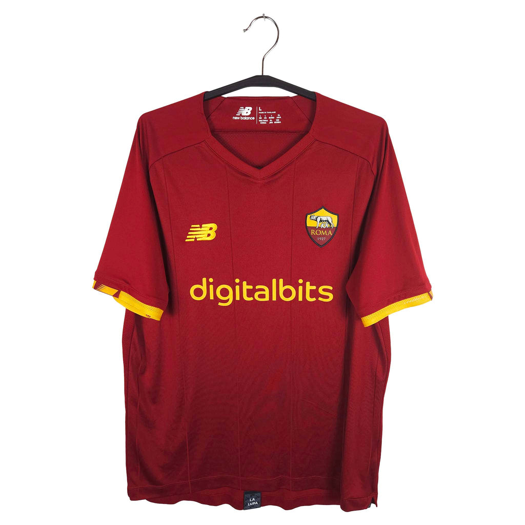 2021-22 AS Roma Home Shirt Dzeko #9