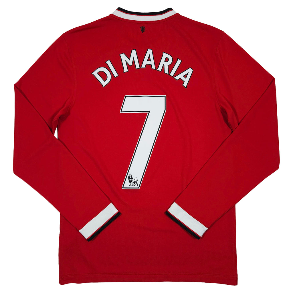Manchester United Home Shirt 2014-15 – Longsleeve – Di Maria #7 – S