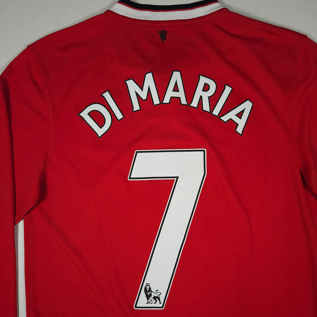 Manchester United Home Shirt 2014-15 – Longsleeve – Di Maria #7 – S