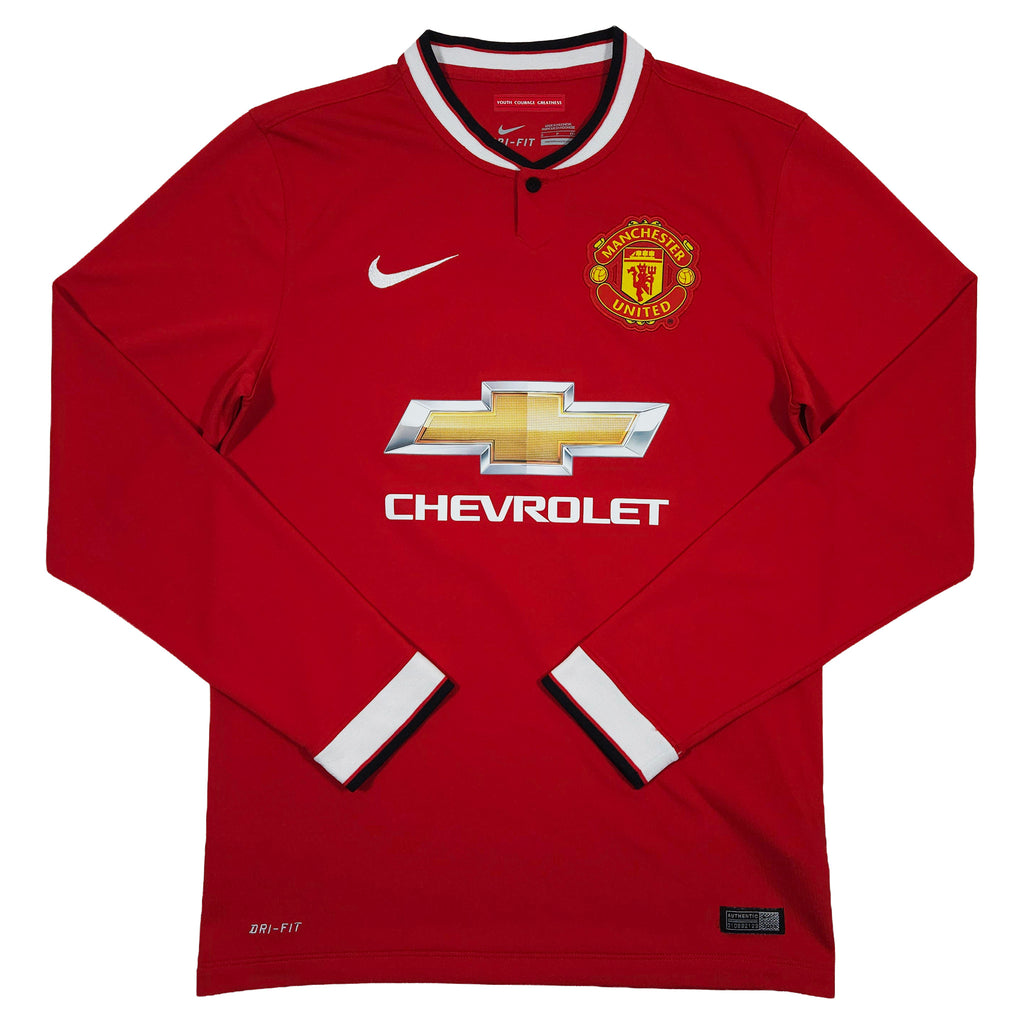 Manchester United Home Shirt 2014-15 – Longsleeve – Di Maria #7 – S