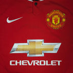 Manchester United Home Shirt 2014-15 – Longsleeve – Di Maria #7 detailed view 1