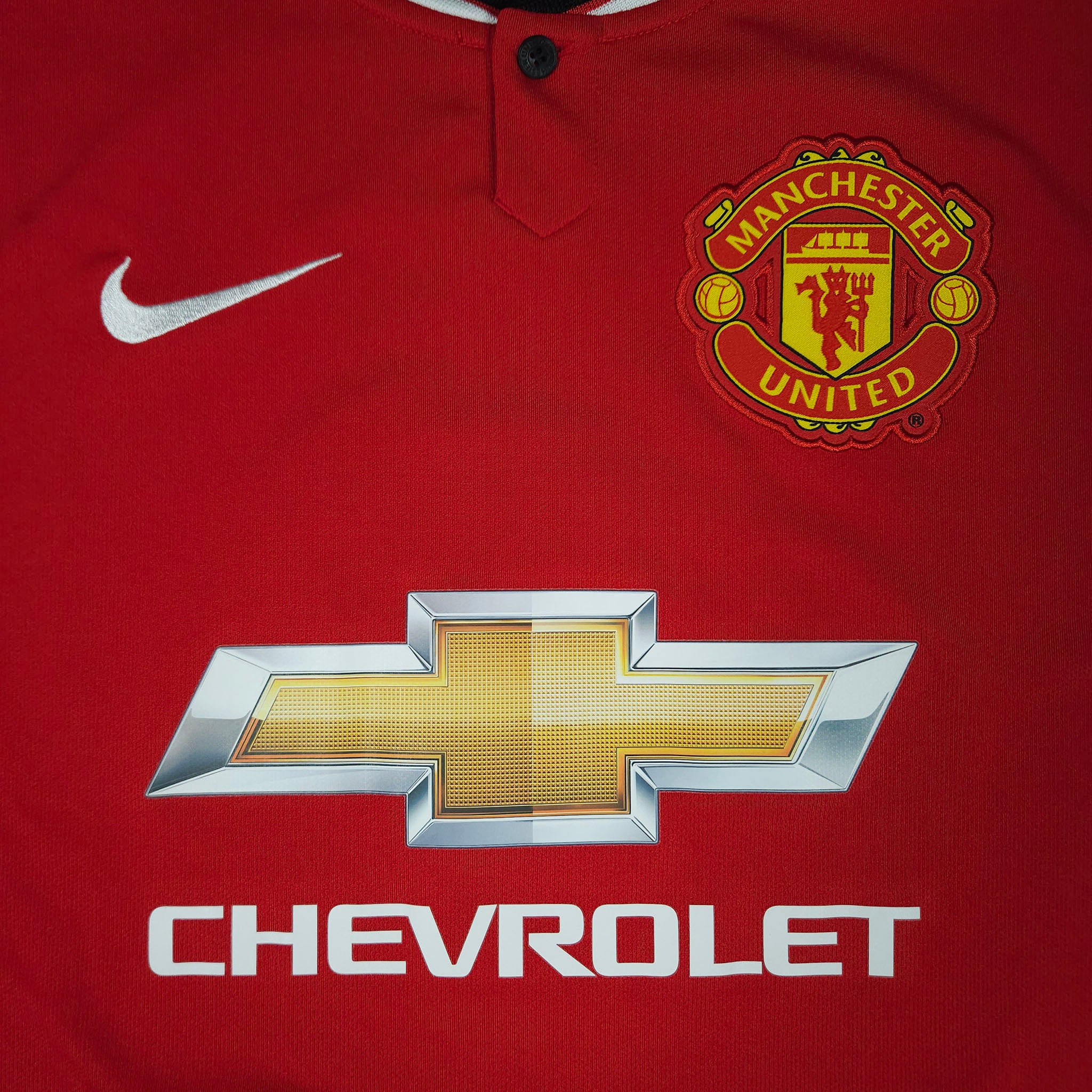Manchester United Home Shirt 2014-15 – Longsleeve – Di Maria #7 – S