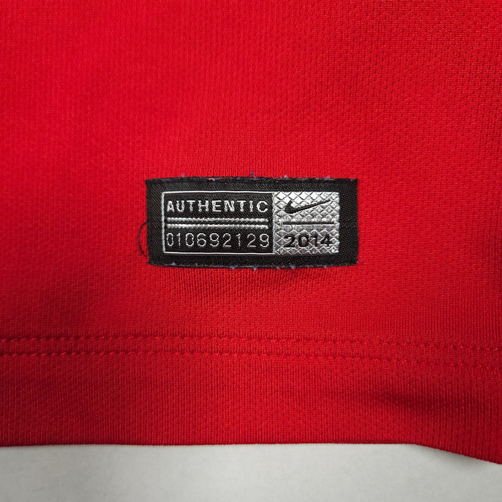 Manchester United Home Shirt 2014-15 – Longsleeve – Di Maria #7 – S