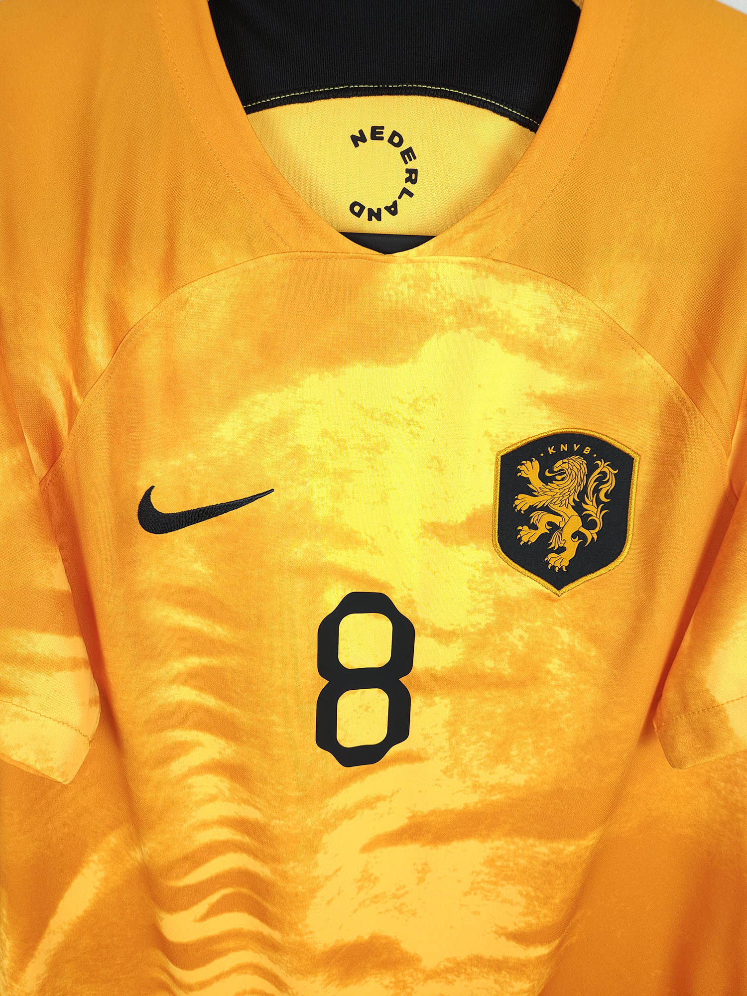 2022-23 Netherlands Home Shirt Gakpo #8