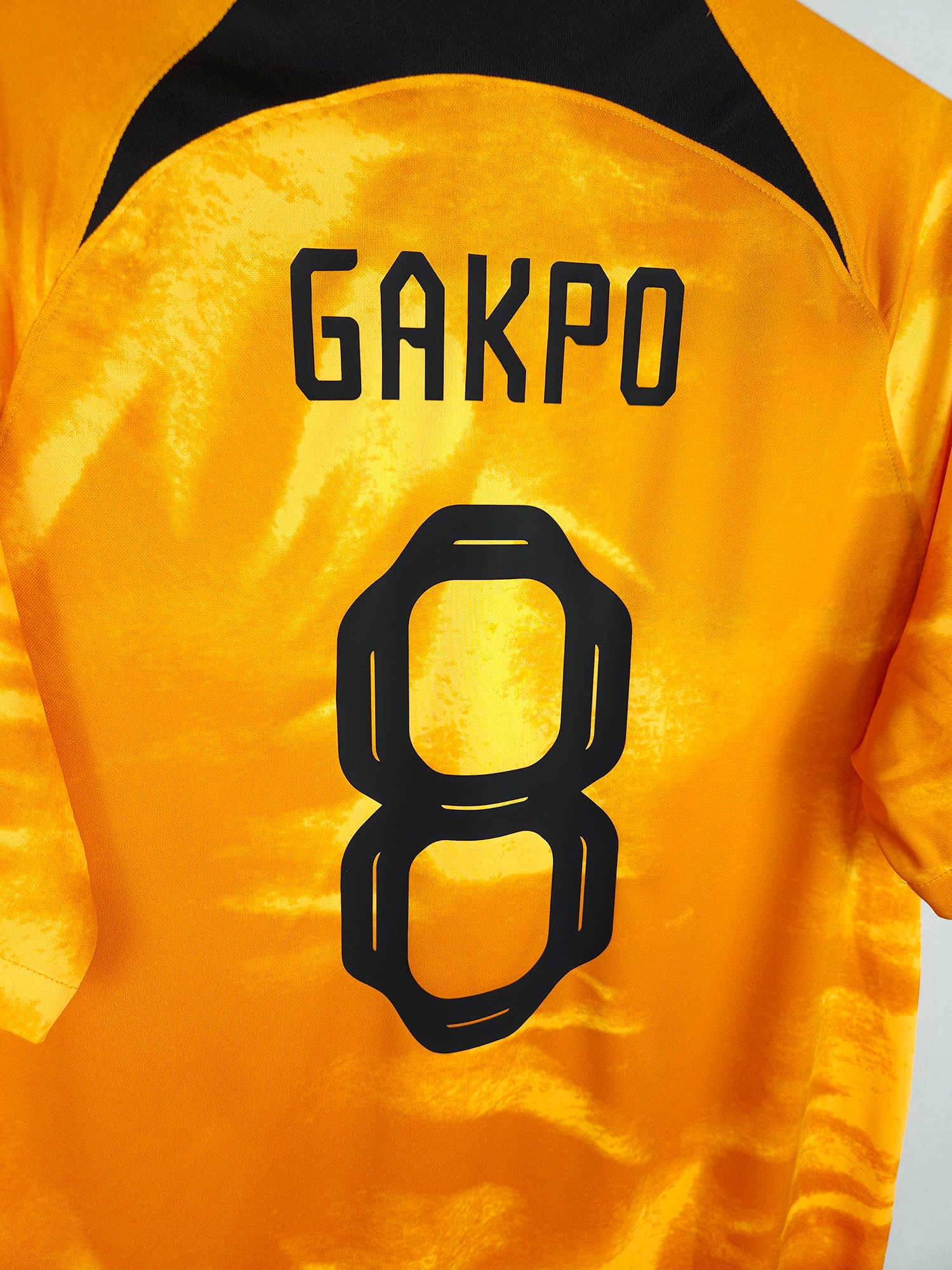2022-23 Netherlands Home Shirt Gakpo #8