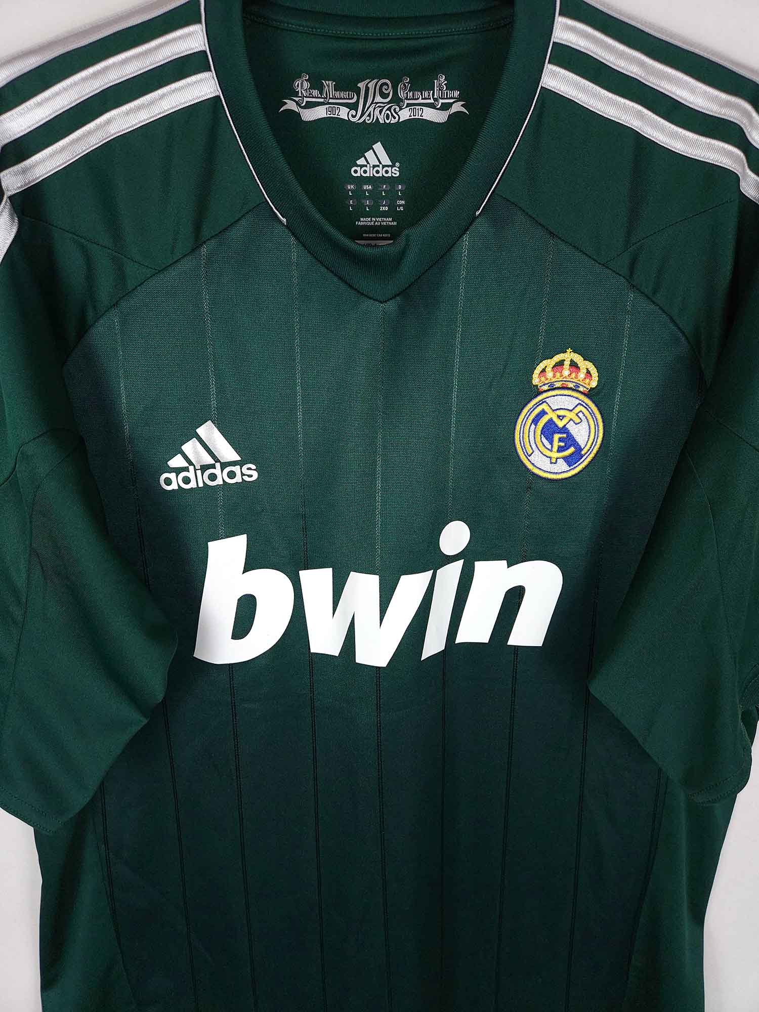 2012-13 Real Madrid Third Shirt Benzema #9