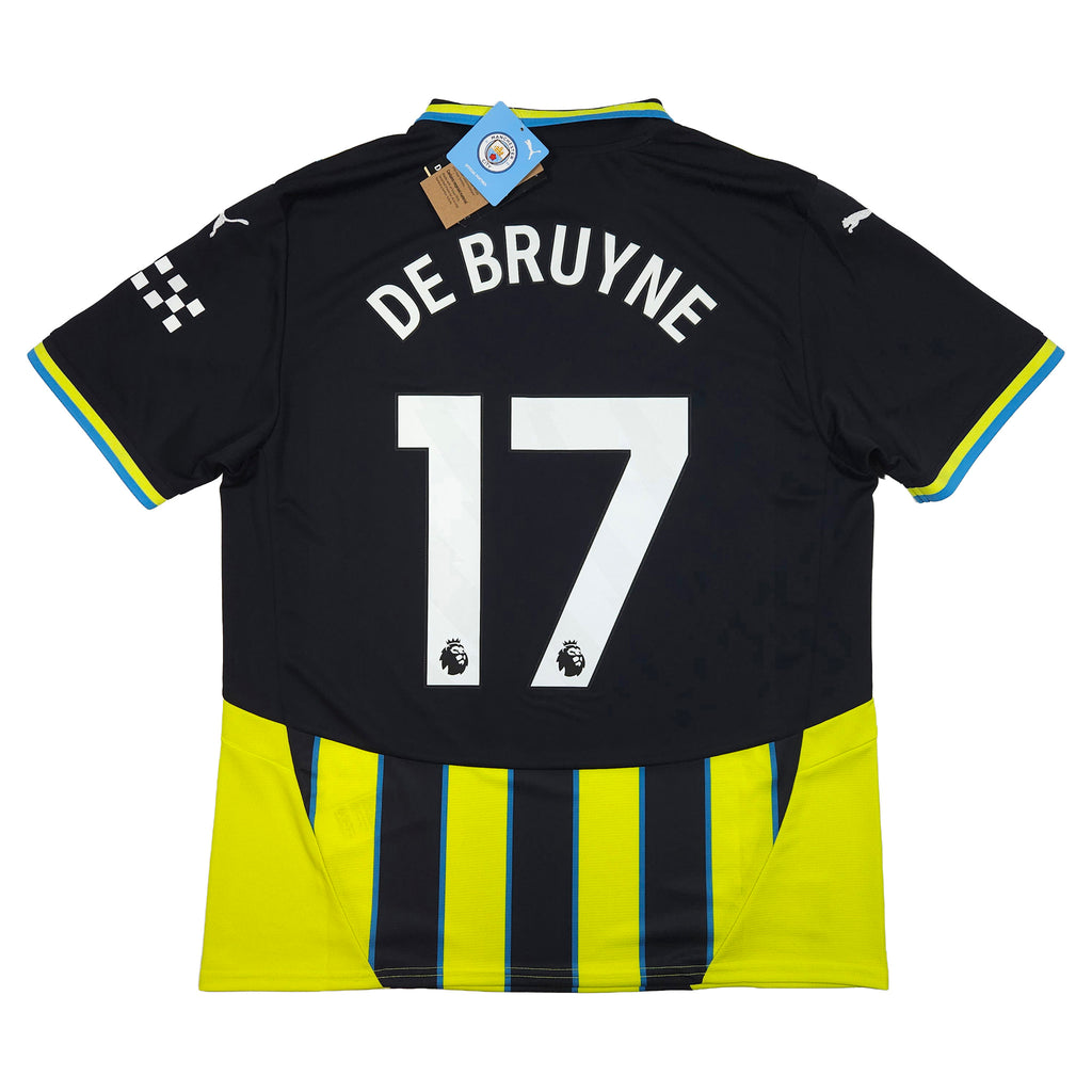 Manchester City Away Shirt 2024-25 – De Bruyne #17 – L