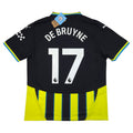 Manchester City Away Shirt 2024-25 – De Bruyne #17 – L
