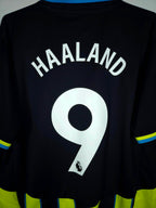 2024-25 Manchester City Away Shirt Haaland #9 - detailed view