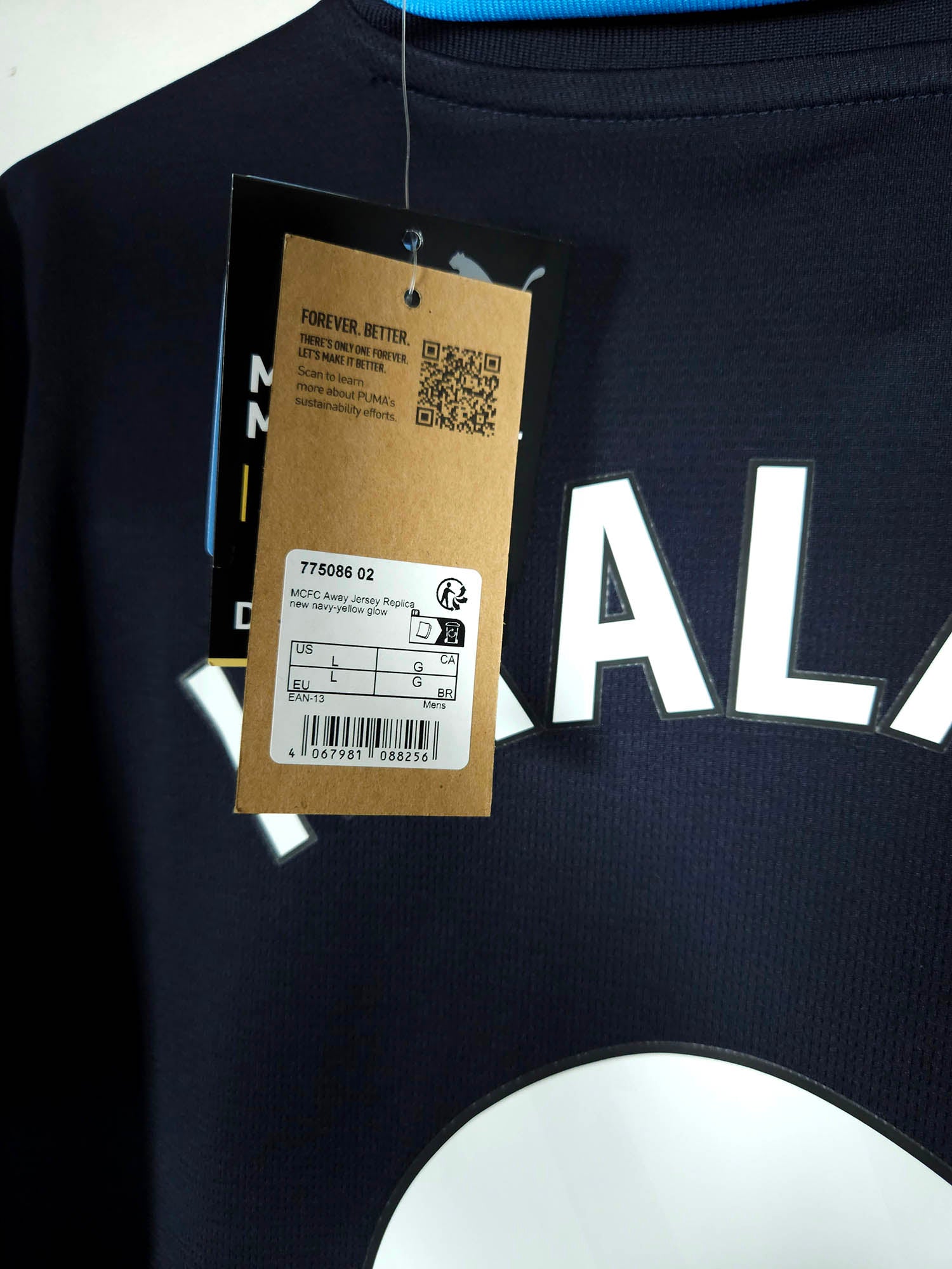 2024-25 Manchester City Away Shirt Haaland #9