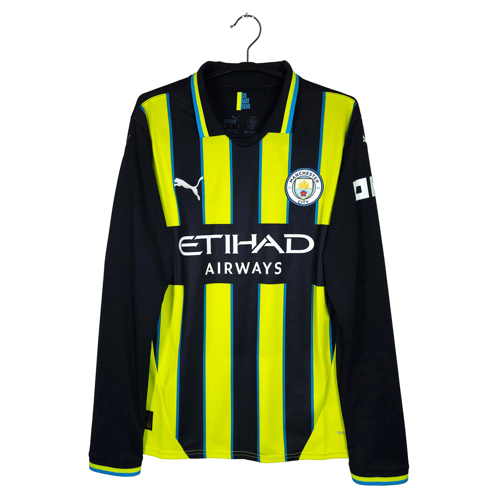 2024-25 Manchester City Away Shirt De Bruyne #17 (LS) - front view