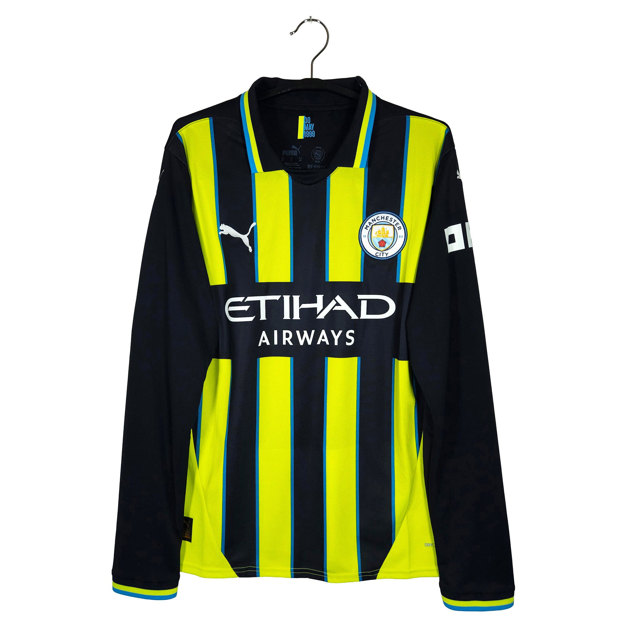 2024-25 Manchester City Longsleeve Away Shirt De Bruyne #17